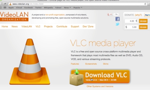 make vlc default for all video mac